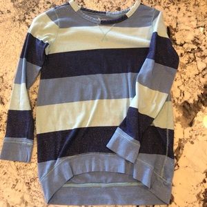 High low long sleeve top, girls Sz 8